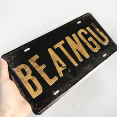 Panguru BEATNGU plate adds vintage character to decor.