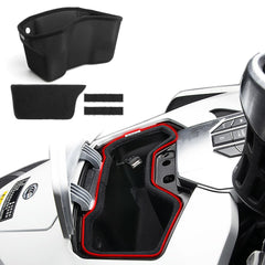 Panical console box lining guards the Gold Wing middle box and keeps cargo organized on Honda Gold Wing GL1800.