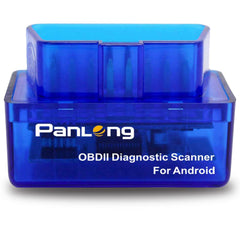 Panlong front view of OBD2 connector showing compact design and quick install benefit