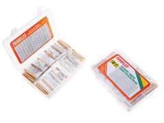 PANMILED 140-value resistor pack showing diverse values for prototyping