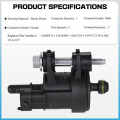 PANNUOSCS purge valve for Chevy Impala; supports consistent evaporative performance