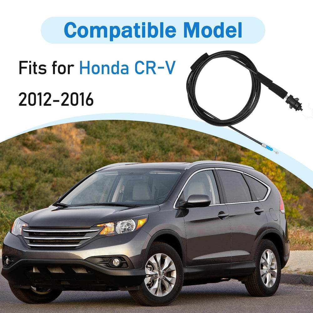 Panwarmoll install-ready cable shown with CR-V interior switch area.