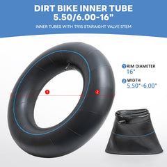 PaoWin tractor-wagon-tire-tube for front and rear farm wheels, versatile fit.
