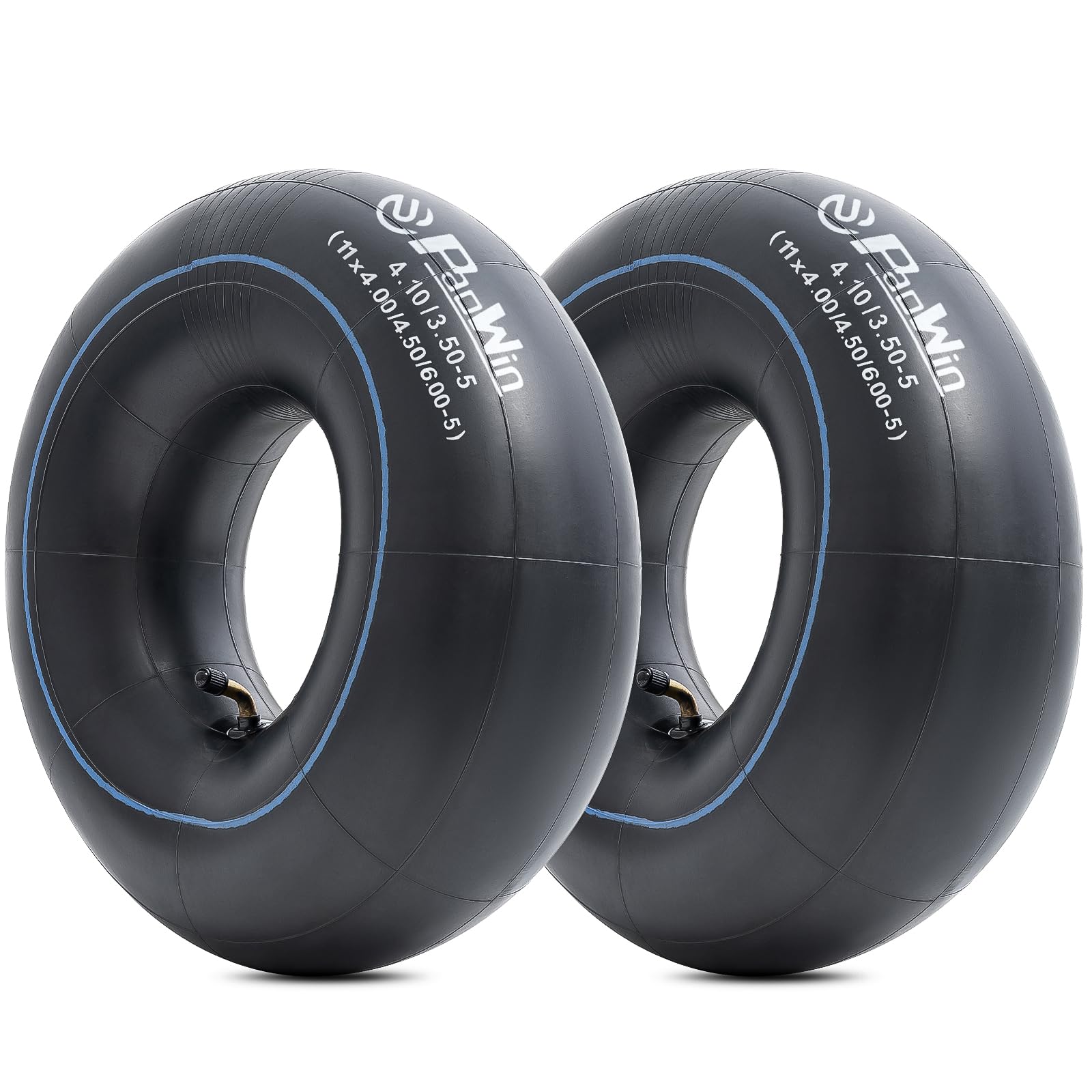 Paowin wheelbarrow and mower tire tube compatibility for yard equipment