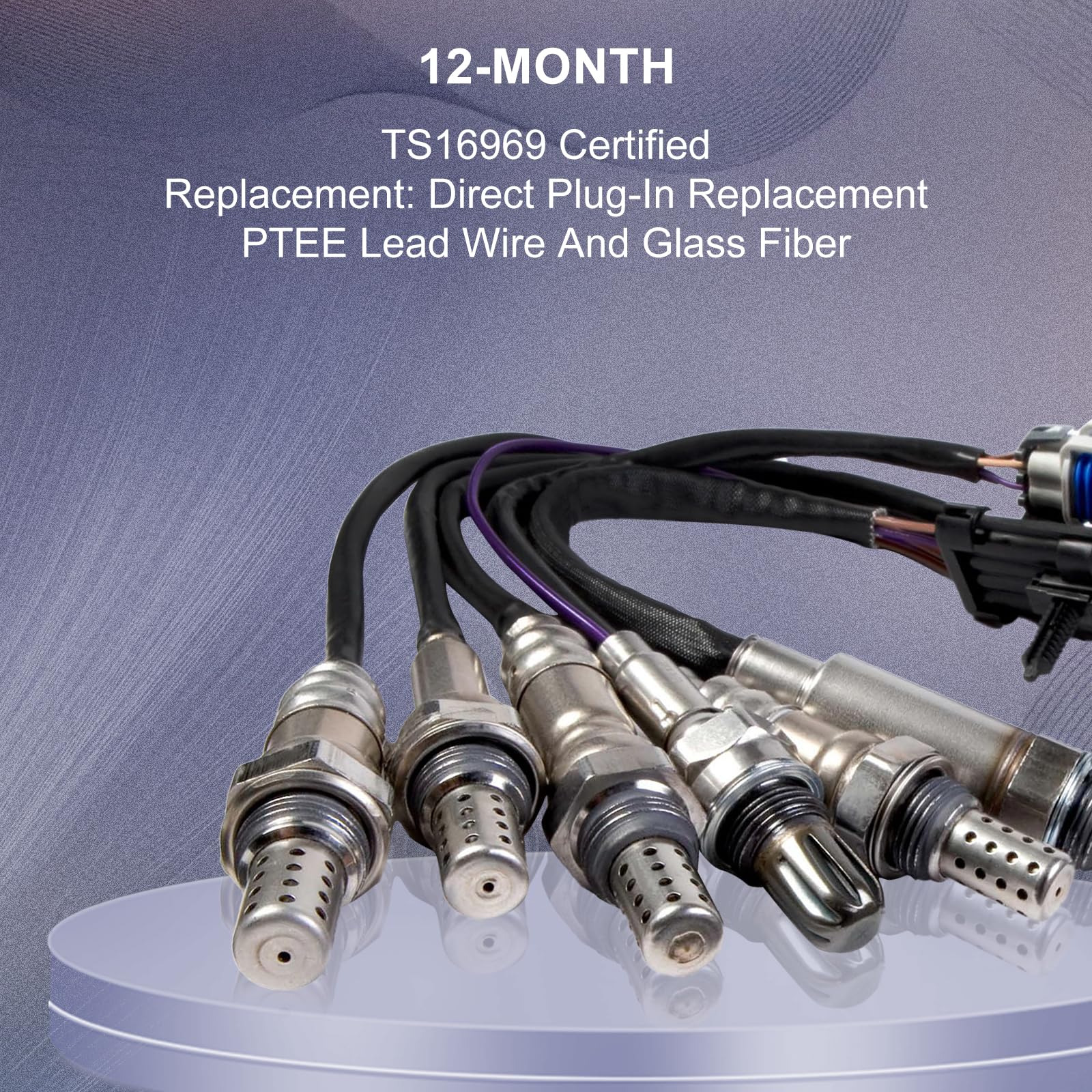 PAPAPARTS O2 sensor compatibility chart confirms broad vehicle coverage.