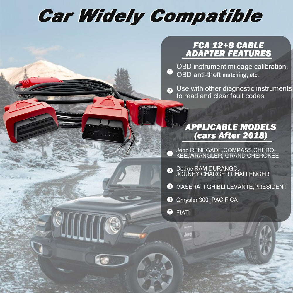 PARANNIC 12-8 diagnostic cable offers plug‑and‑play use and durability.