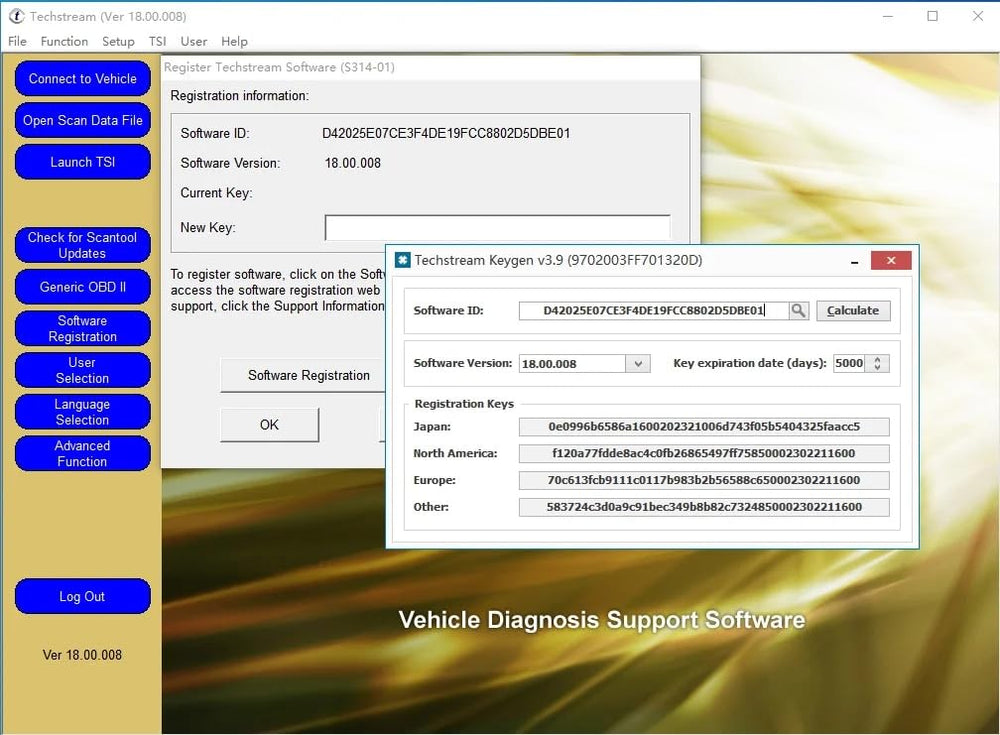 PARANNIC Mini VCI cable Windows setup for XP/7/10 compatibility