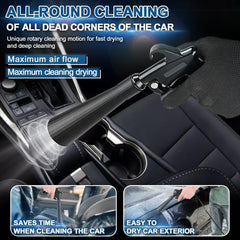 PARAROSE detailing gun nozzle and brush attachments reach tight corners without scratching.