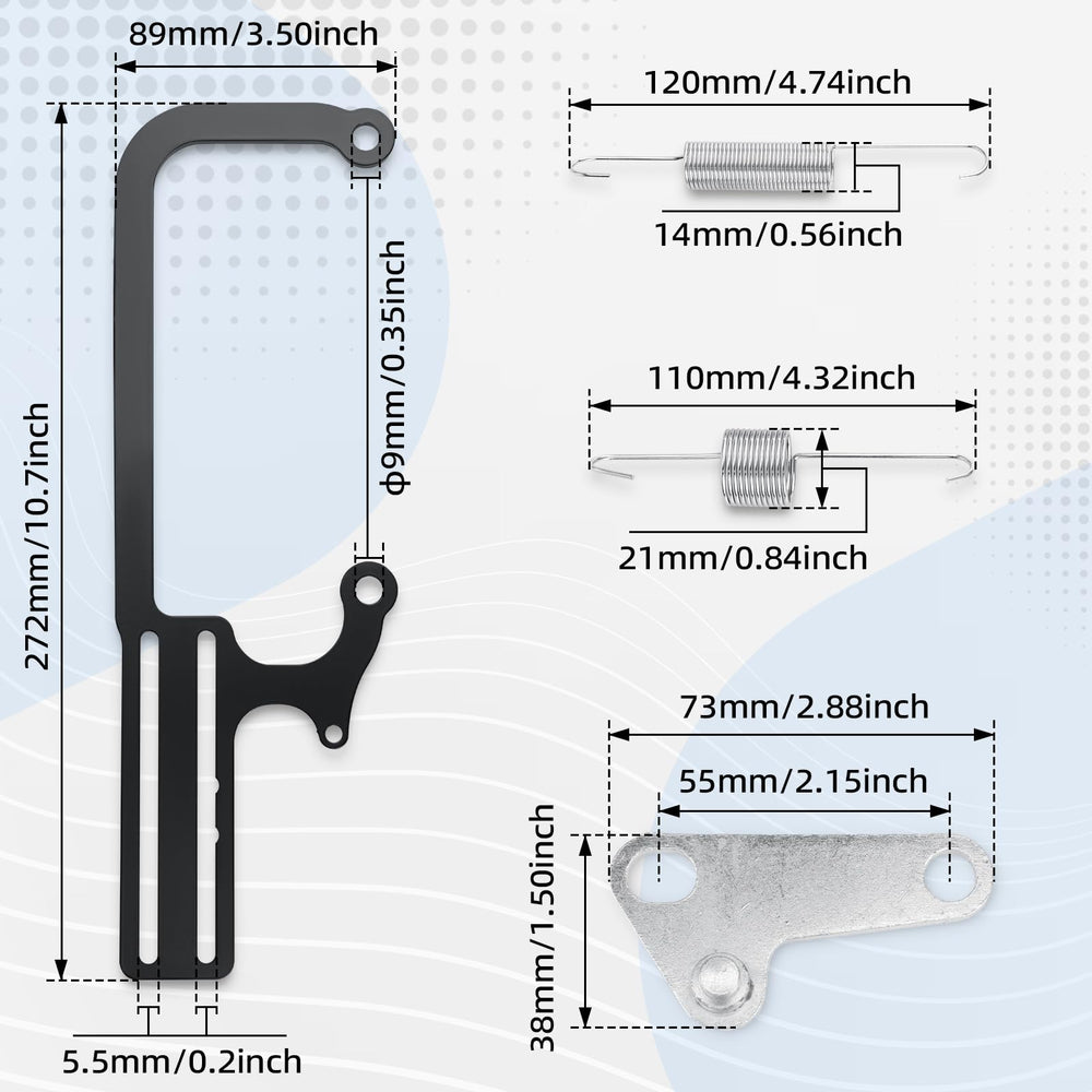Parfyter cable mount kit packaging photo highlighting included components.