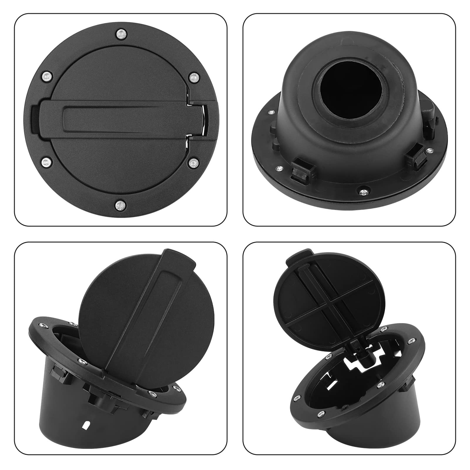 Parfyter packaging includes cap, gasket, wrench and flag stickers