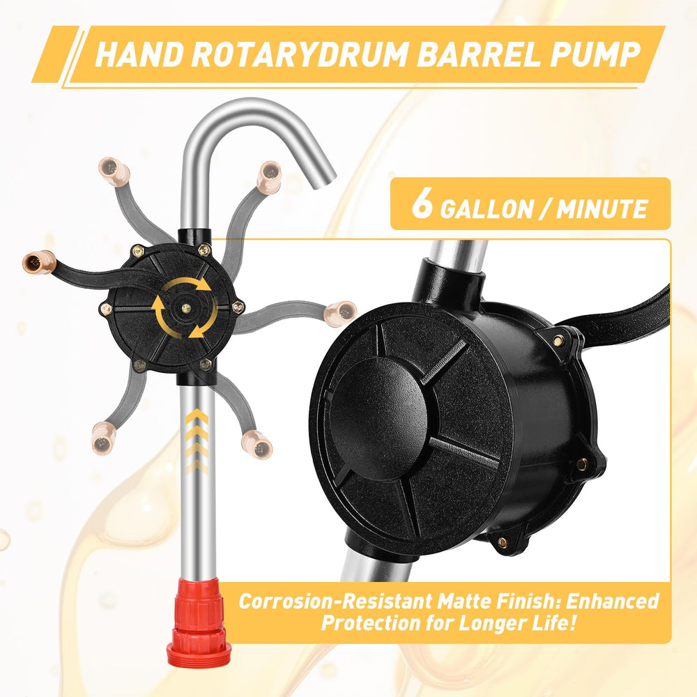 PARGAGAM manual operation of drum pump without power