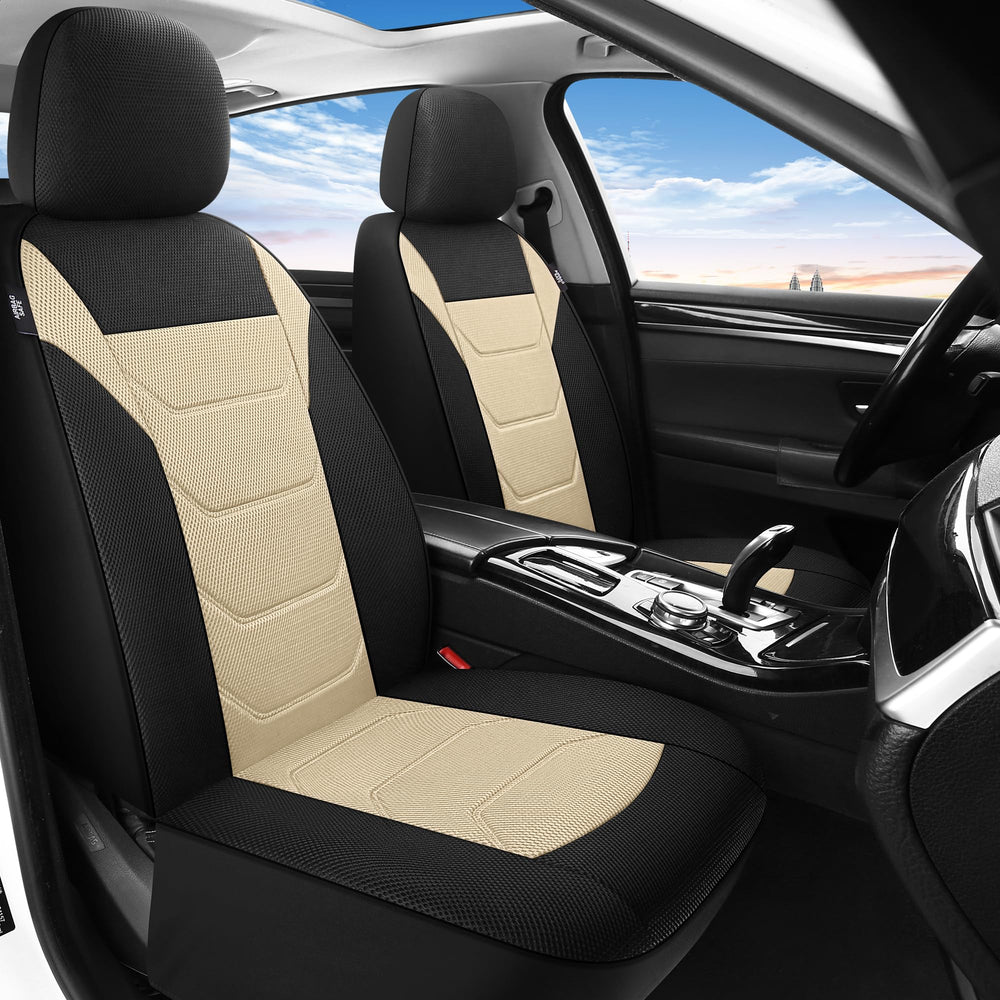Pariiaotin 3D air mesh rear seat cover highlighting refreshed interior