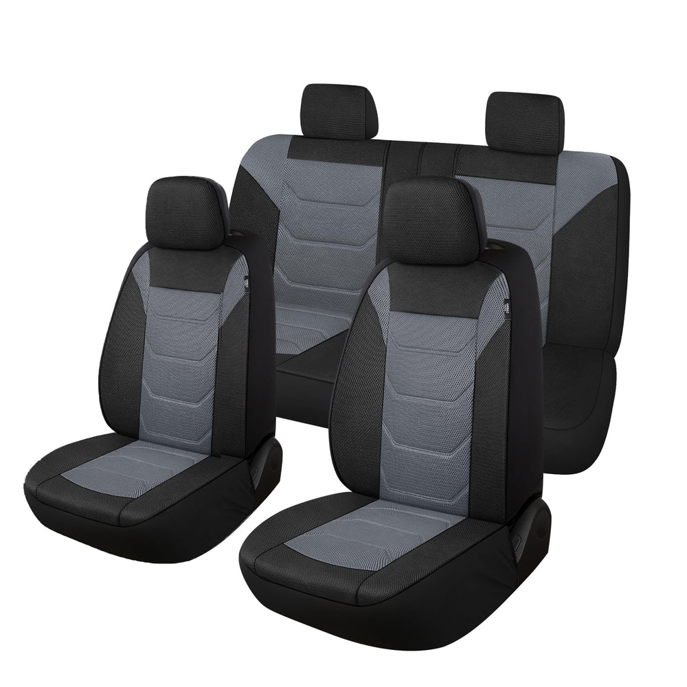 Pariiaotin front seat cover in 3D mesh, breathable protection for daily driving