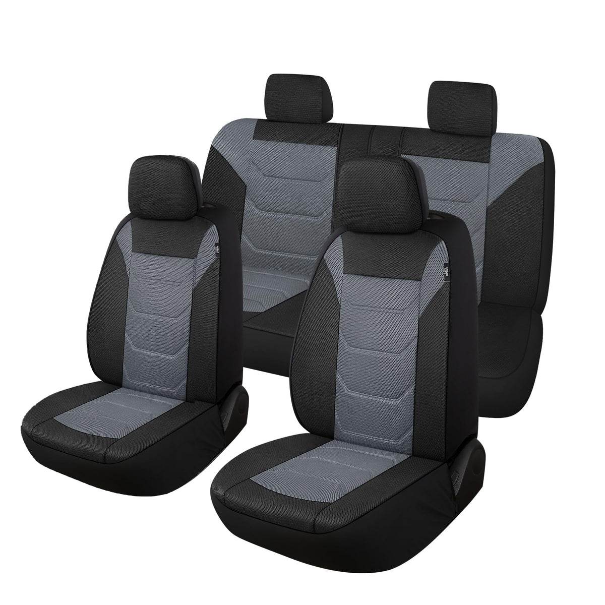 Pariiaotin front seat cover in 3D mesh, breathable protection for daily driving