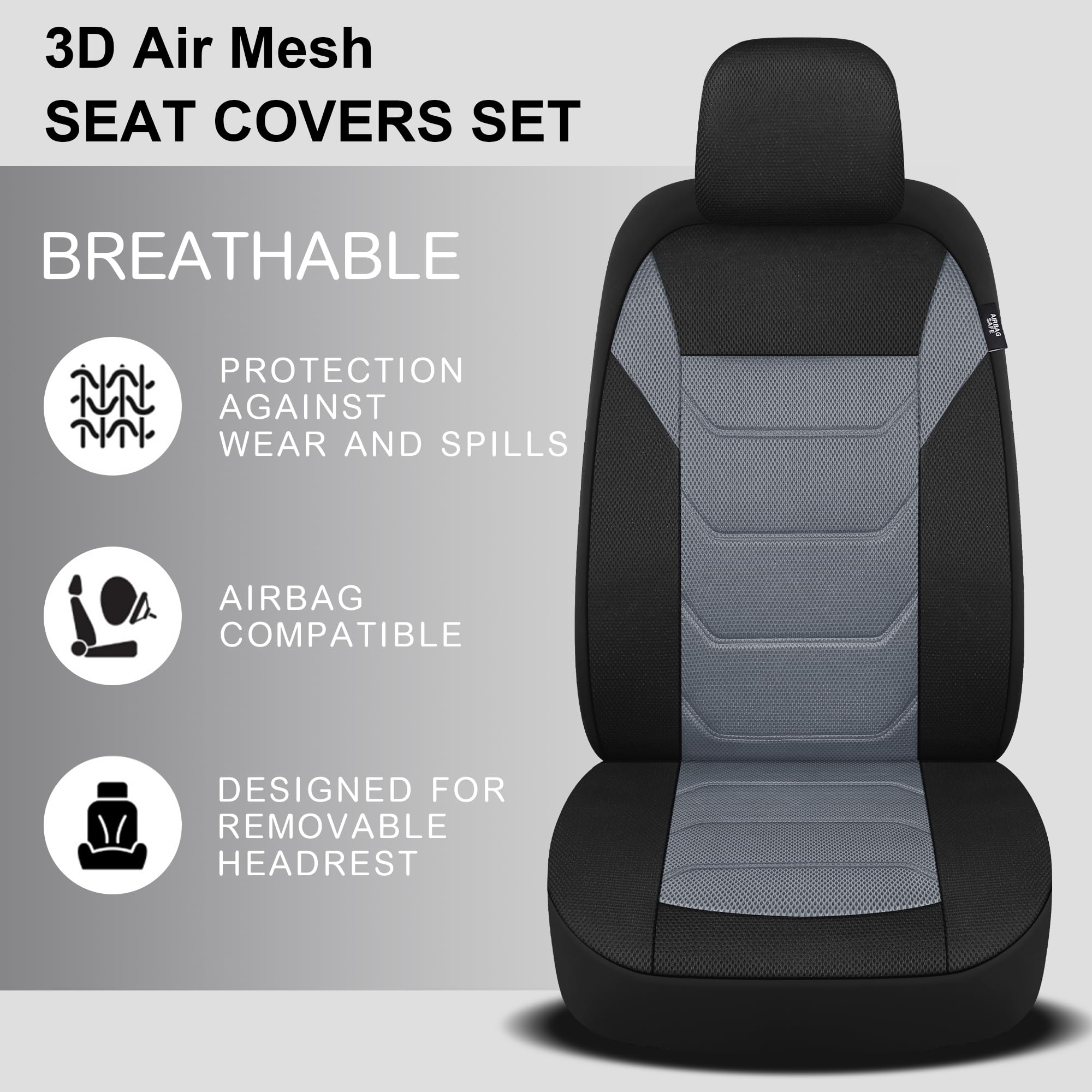 Pariiaotin washable seat cover for quick cleaning and reuse