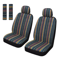 Pariitadin Baja saddle blanket front-set seat covers: vibrant protection for your driver's seat
