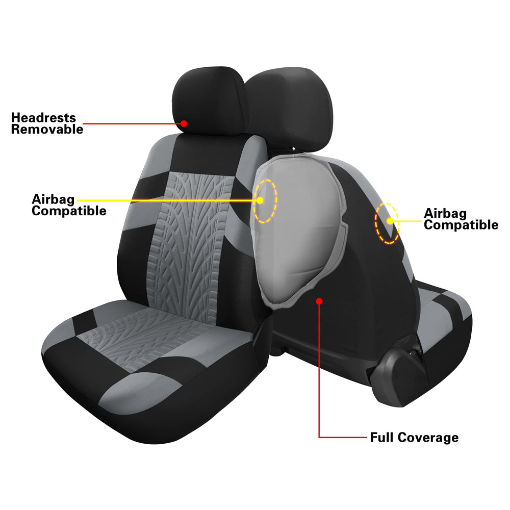 Pariitadin car interior refresh image adds modern contrast in black and gray.