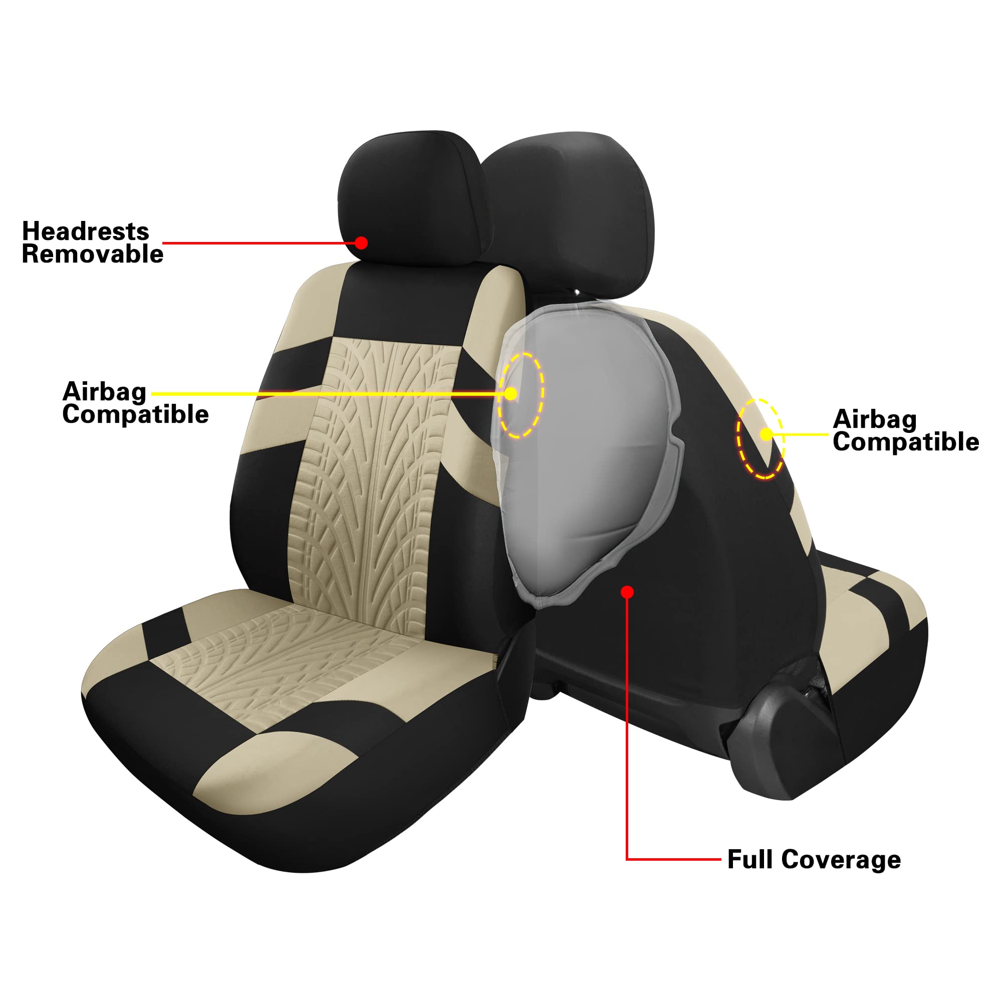 Pariitadin universal fit for most cars covers sedans, trucks, SUVs