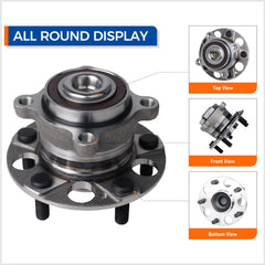 PAROD 512353 hub for Honda Accord shows reliable performance with 5-lug compatibility.