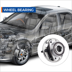 PAROD 513288 hub bearing close-up showing precise engineering