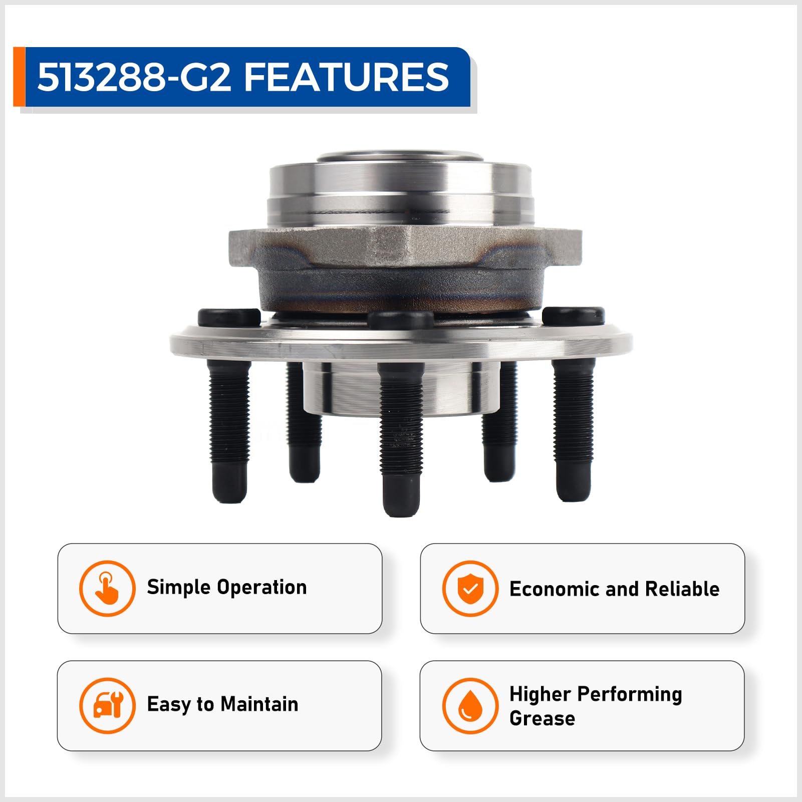 PAROD 513288 installation guide visuals for simple hub replacement