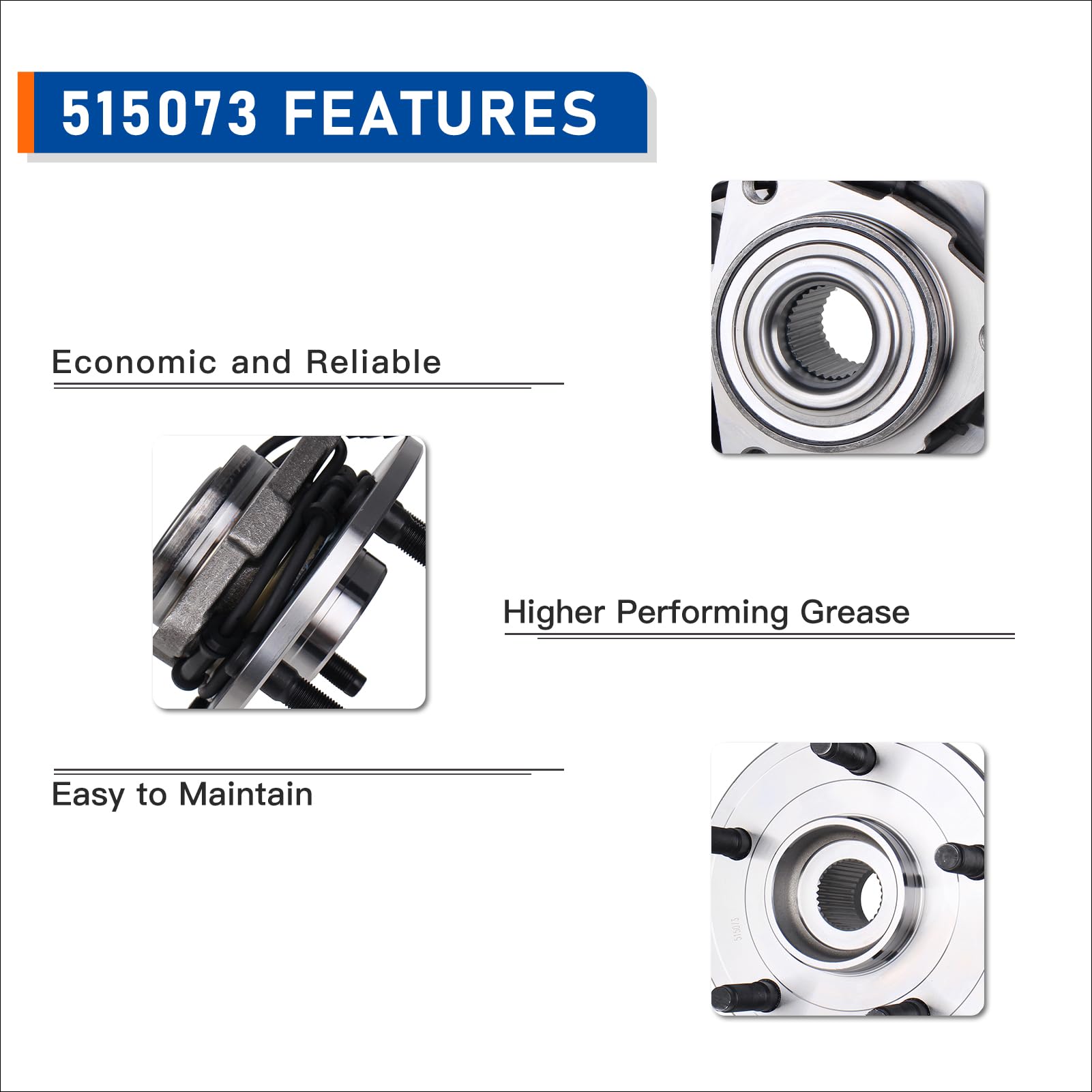 PAROD 515073 packaged wheel hub ready for installation.