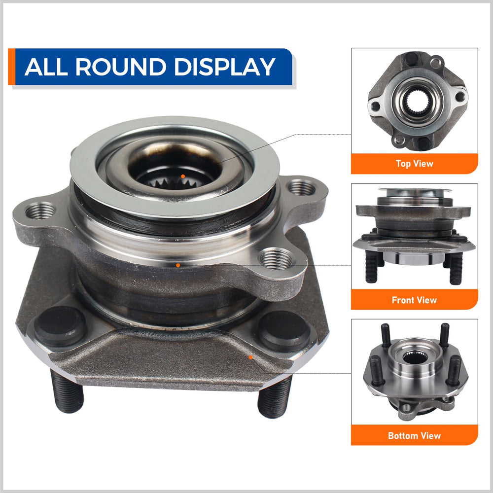 PAROD ABS model hub assembly for Nissan Sentra enhances braking stability.