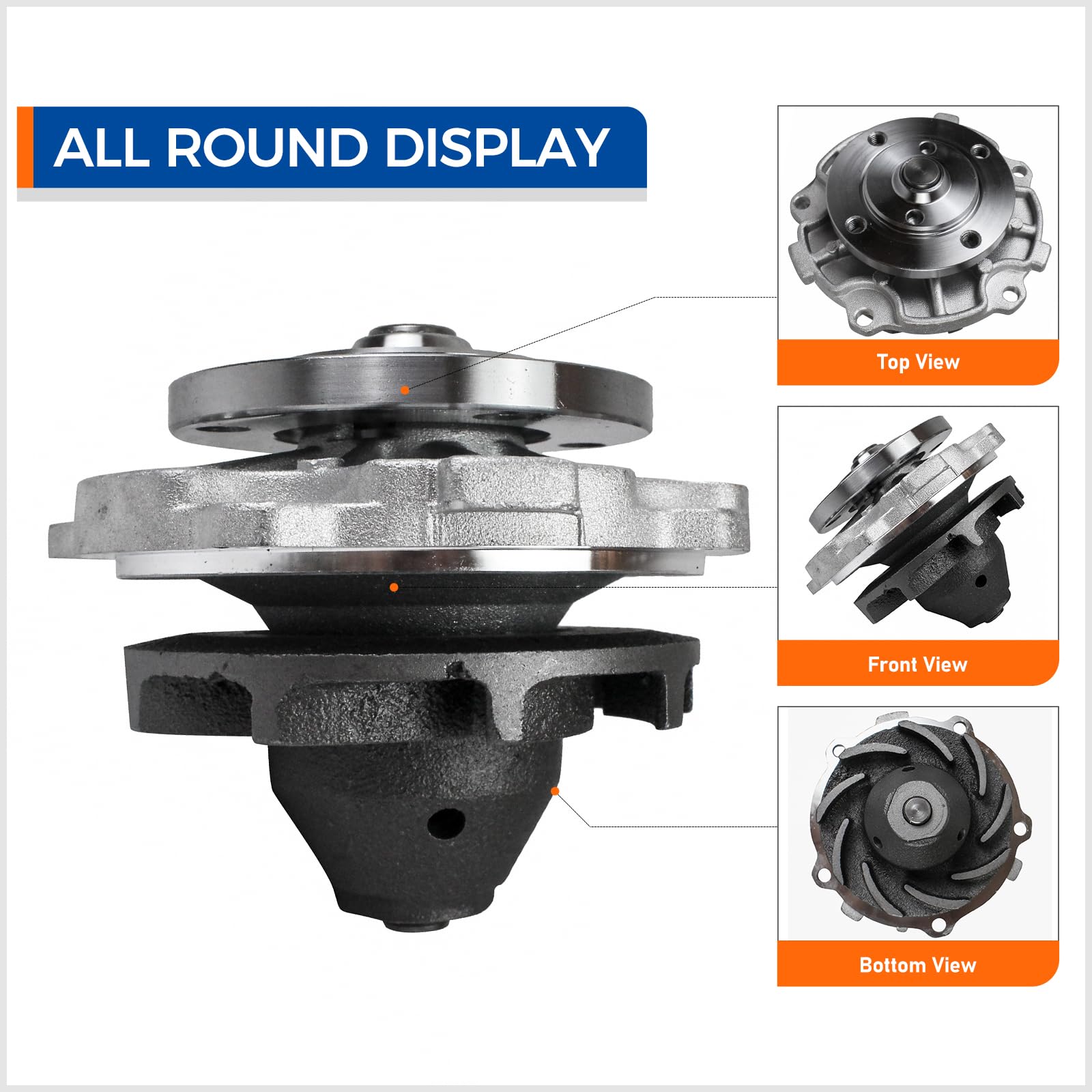 PAROD AW5033 gasket and seals included for worry-free installation.