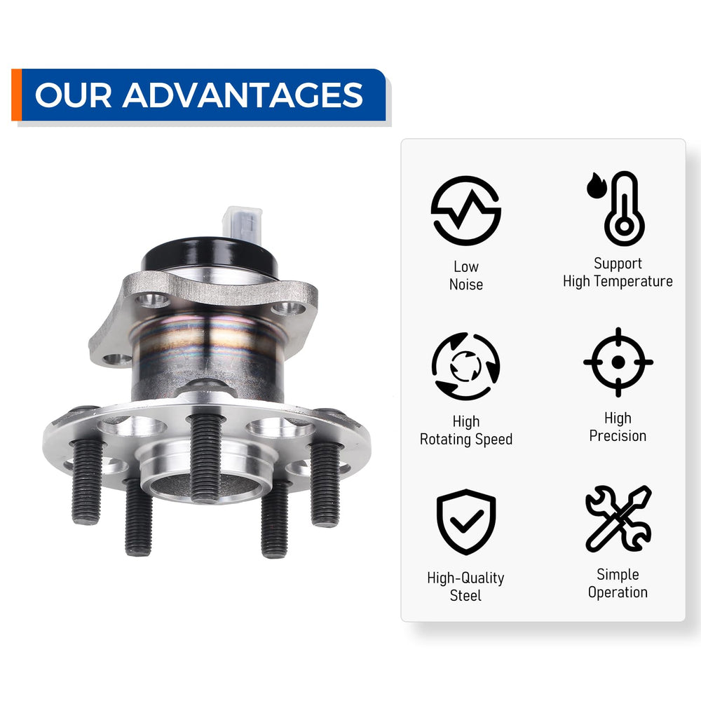 PAROD durable materials wheel hub supports steady driving and safety.