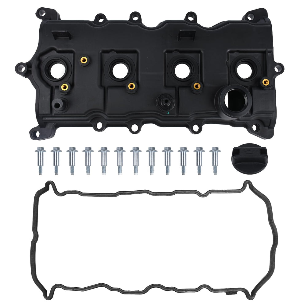 PAROD engine valve cover with gasket shown installed for a snug, leak-resistant engine.