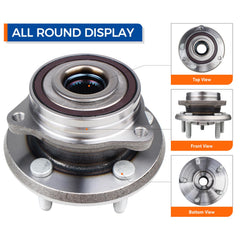 Parod front wheel hub assembly for Dodge Durango reduces road noise and improves handling.