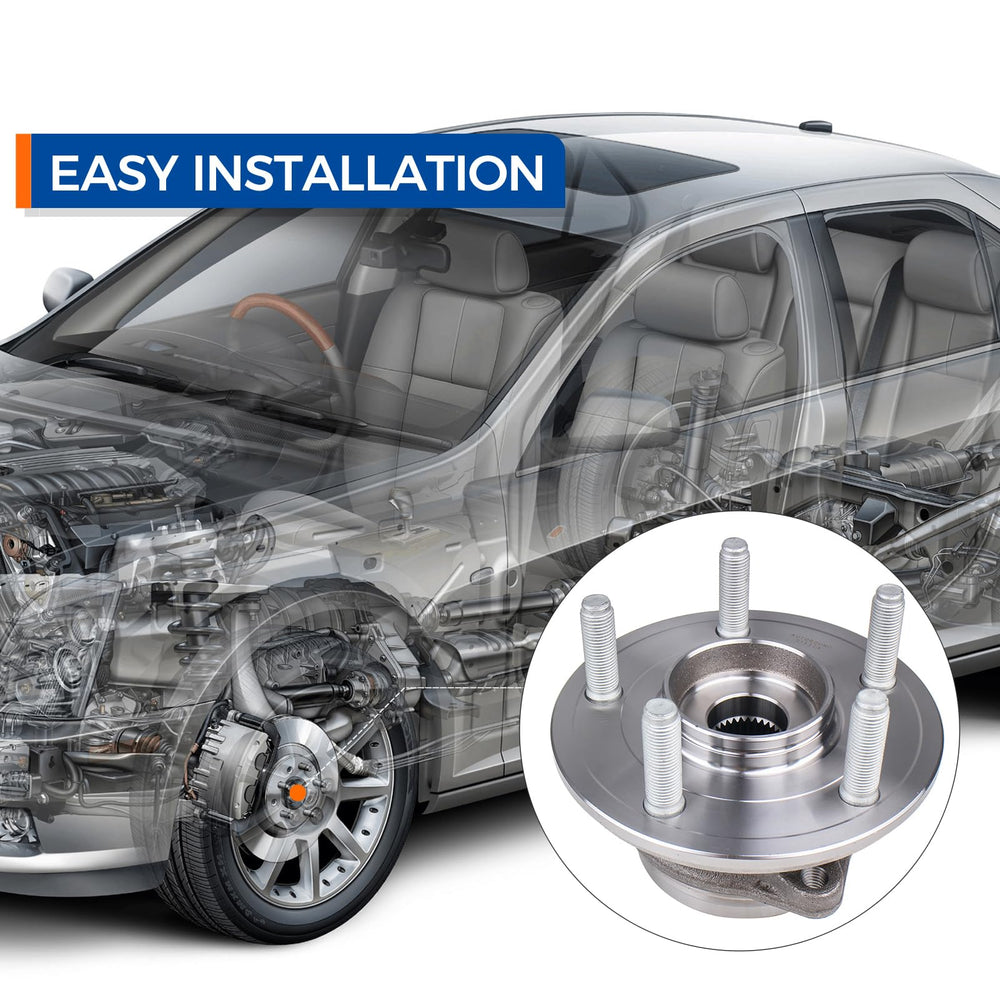 Parod front wheel hub assembly offers OE-grade quality at a budget-friendly price.