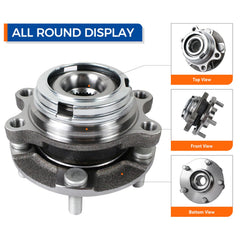 PAROD HA590125 hub assembly compatible with Infiniti G25 and G35 enhances fit and safety