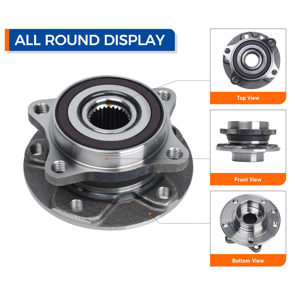 PAROD wheel hub bearing assembly close-up shows robust materials for long-lasting performance.