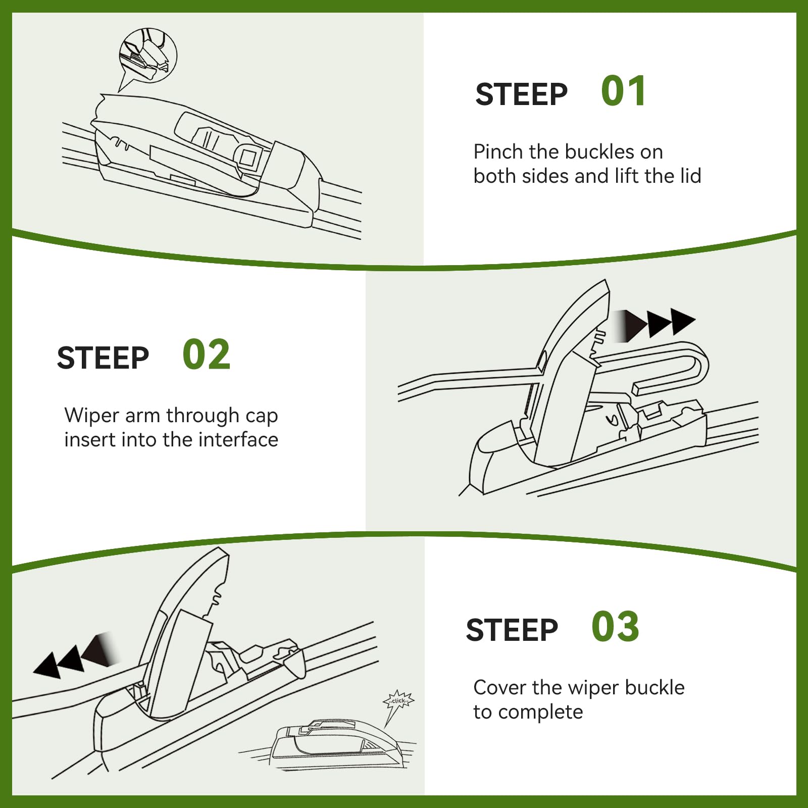 PARRATI easy-installation close-up demonstrates adapters-free mounting