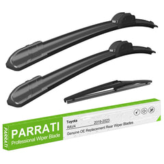 PARRATI Rav4 front 26 inch blade for exact fit and streak-free visibility.