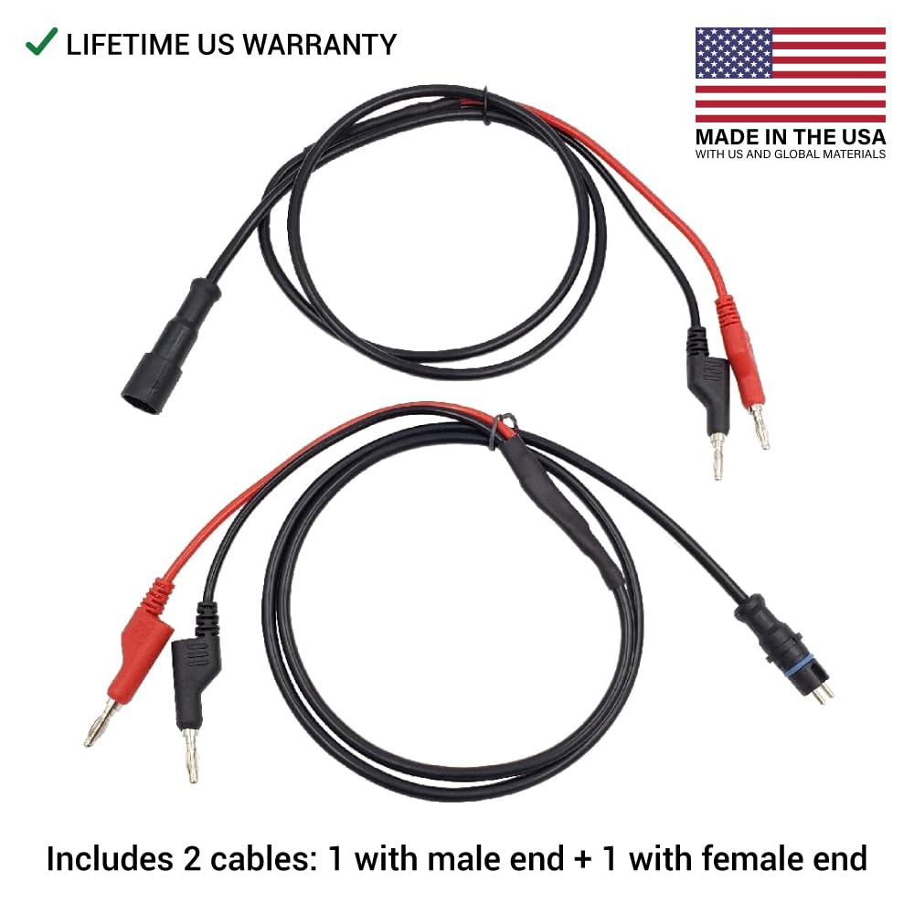 PartLogix ABS diagnostic cable with female end for seamless ECU voltage testing.