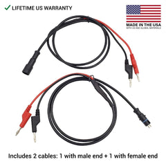 PartLogix ABS diagnostic cable with female end for seamless ECU voltage testing.