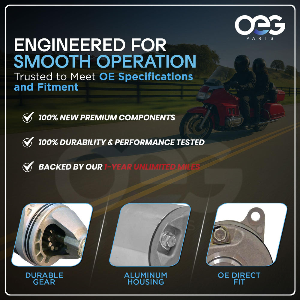 CN-origin Parts Player OEG starter highlighting durable construction.