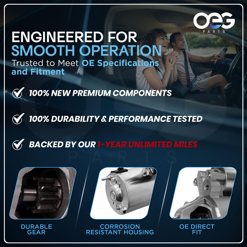 Parts Player OEG starter for Durango 2011-2023 delivers reliable starts