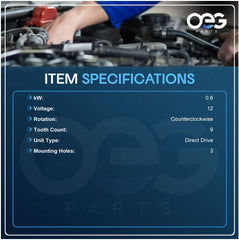 Parts Player OEG starter for Sea-Doo XP 95-97 allows quick, confident starts
