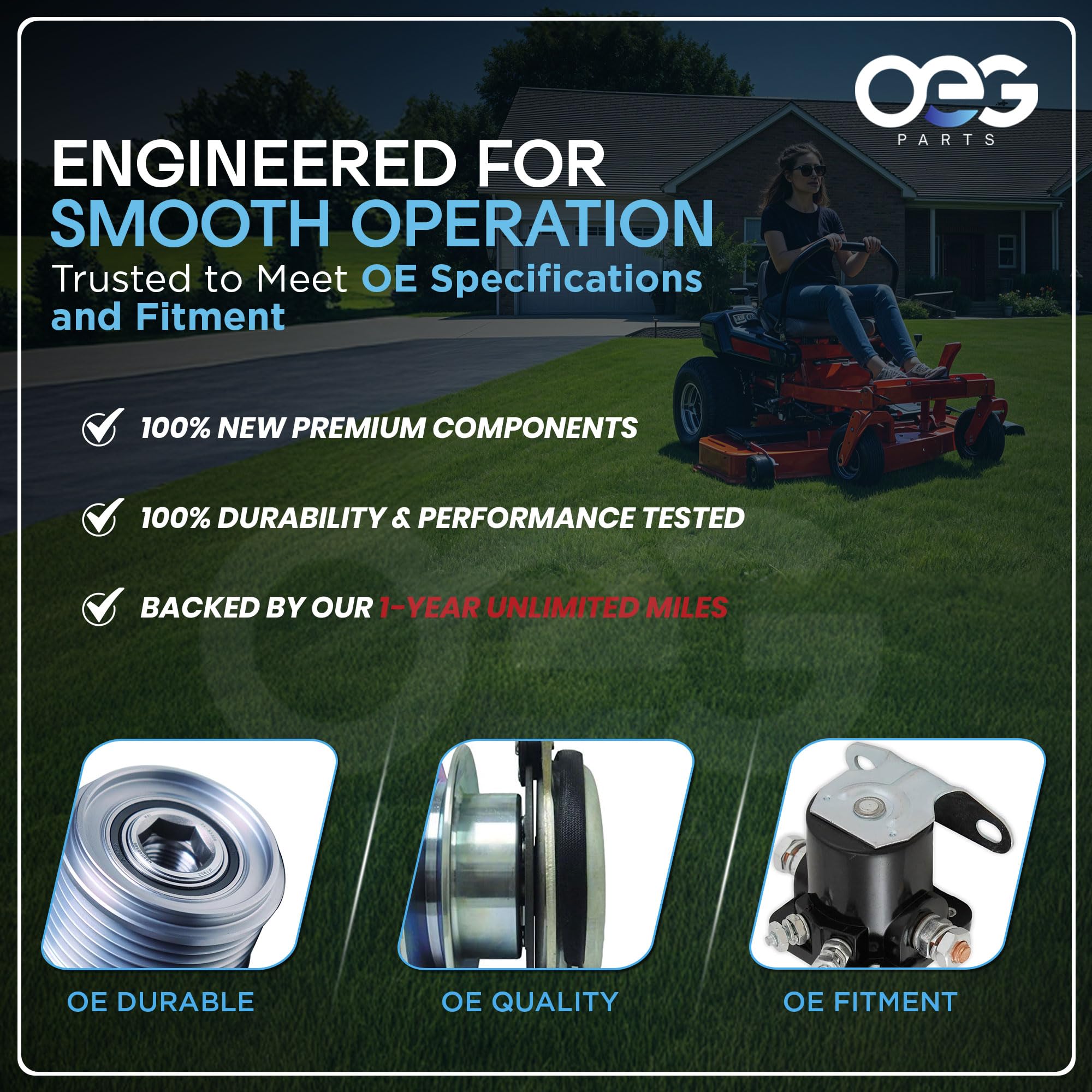 Product tested for reliability, durability, and performance in marine use.