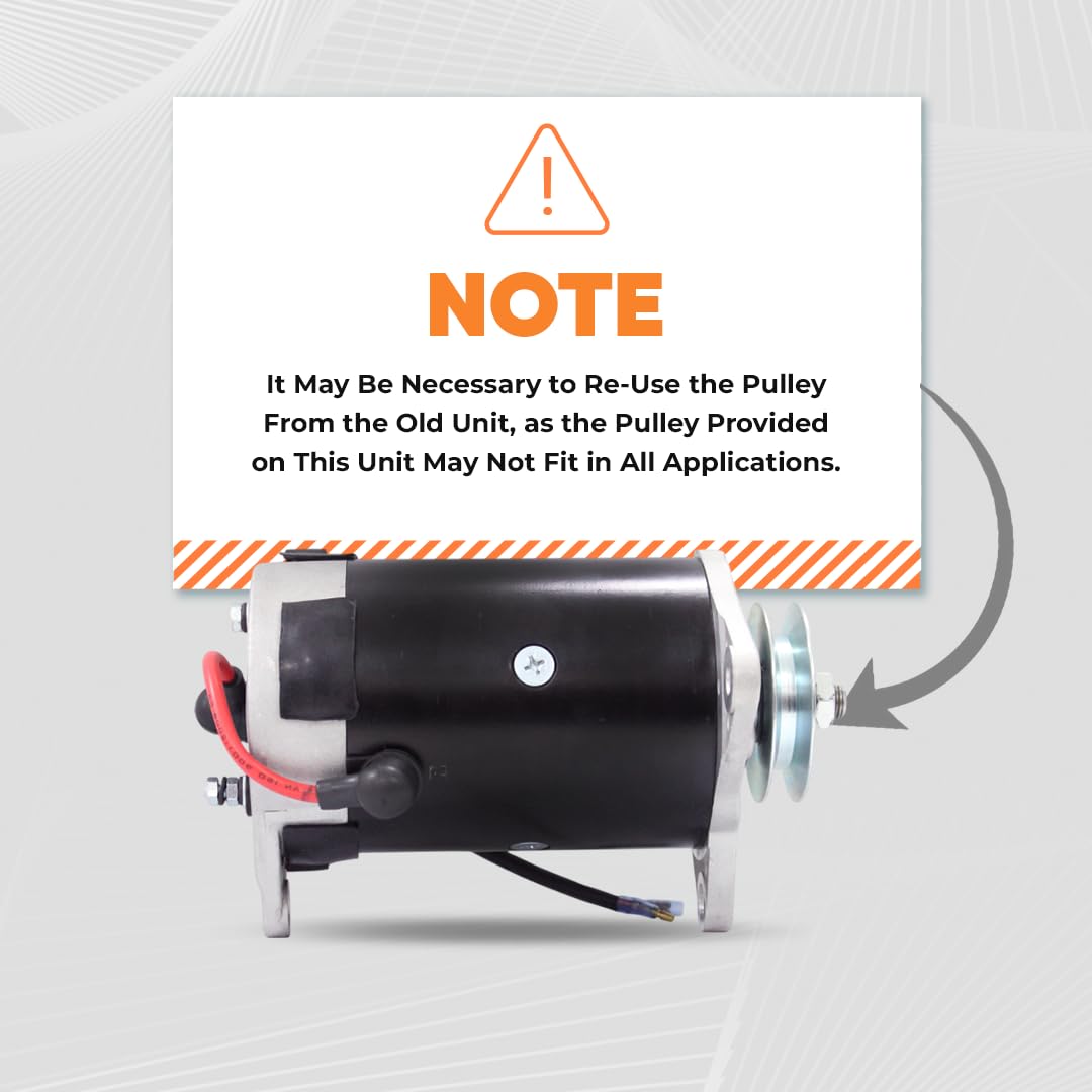 Parts World USA assembly guide for Yamaha golf cart starter generator