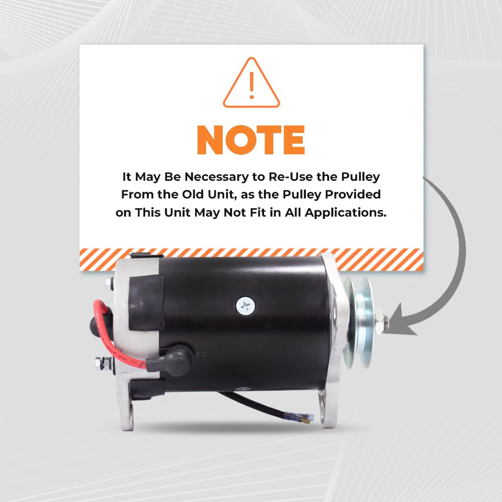 Parts World USA assembly guide for Yamaha golf cart starter generator