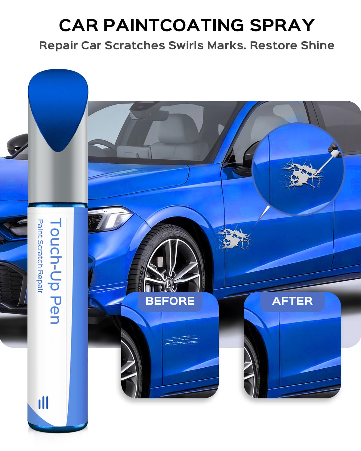 PARTS4EV B-593M color-match technology supports Honda and Nissan models for precise touch-ups