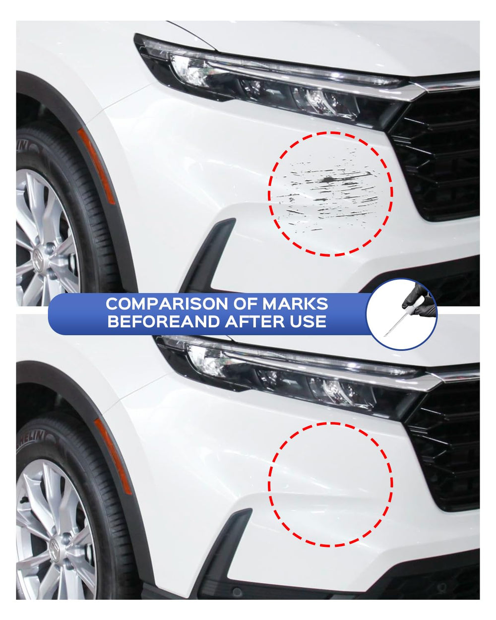 Parts4EV NH-797M metallic-paint-drops capture the color-rich texture for smooth application