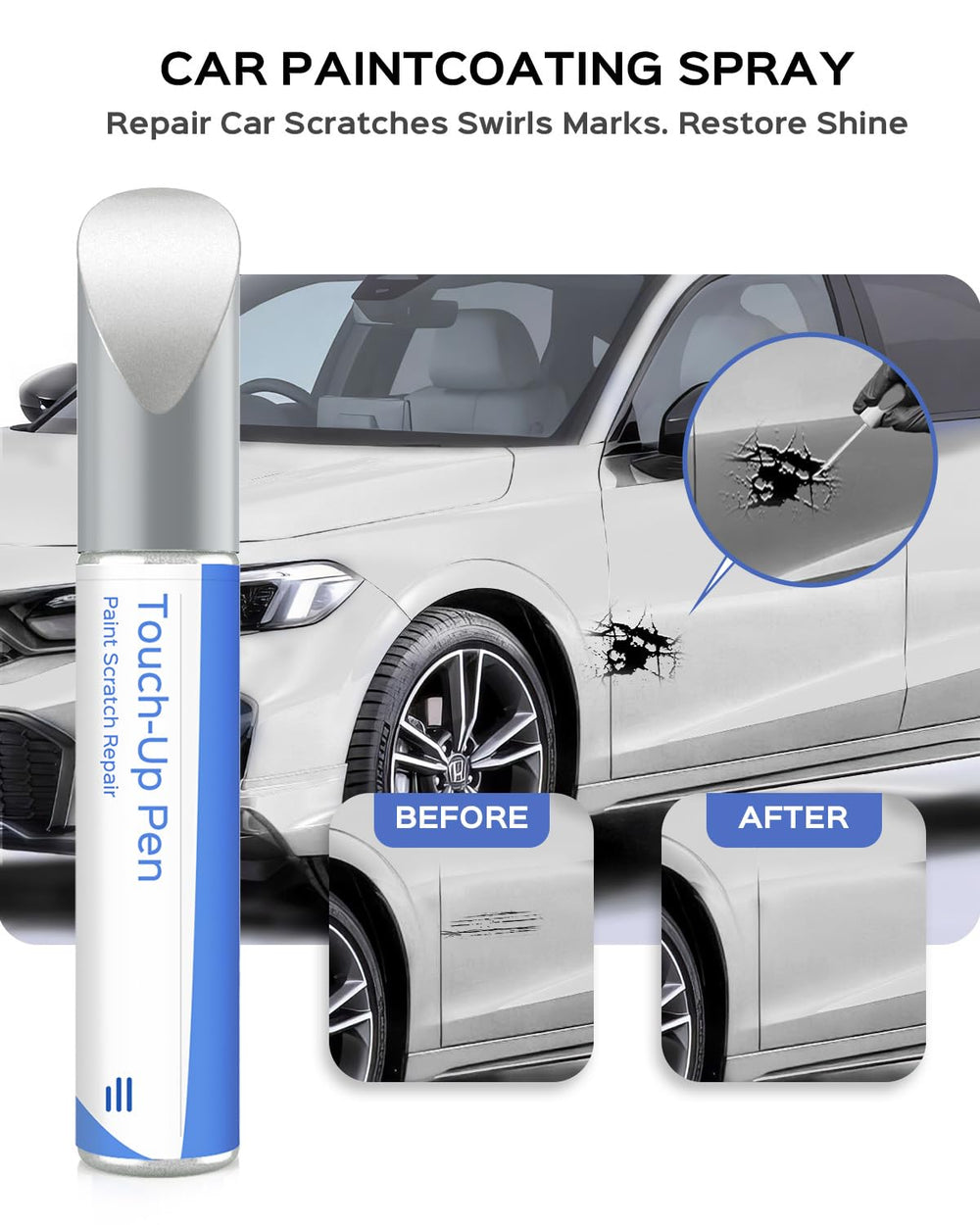 PARTS4EV NH-603P color-match solution for Honda scratches and nicks.