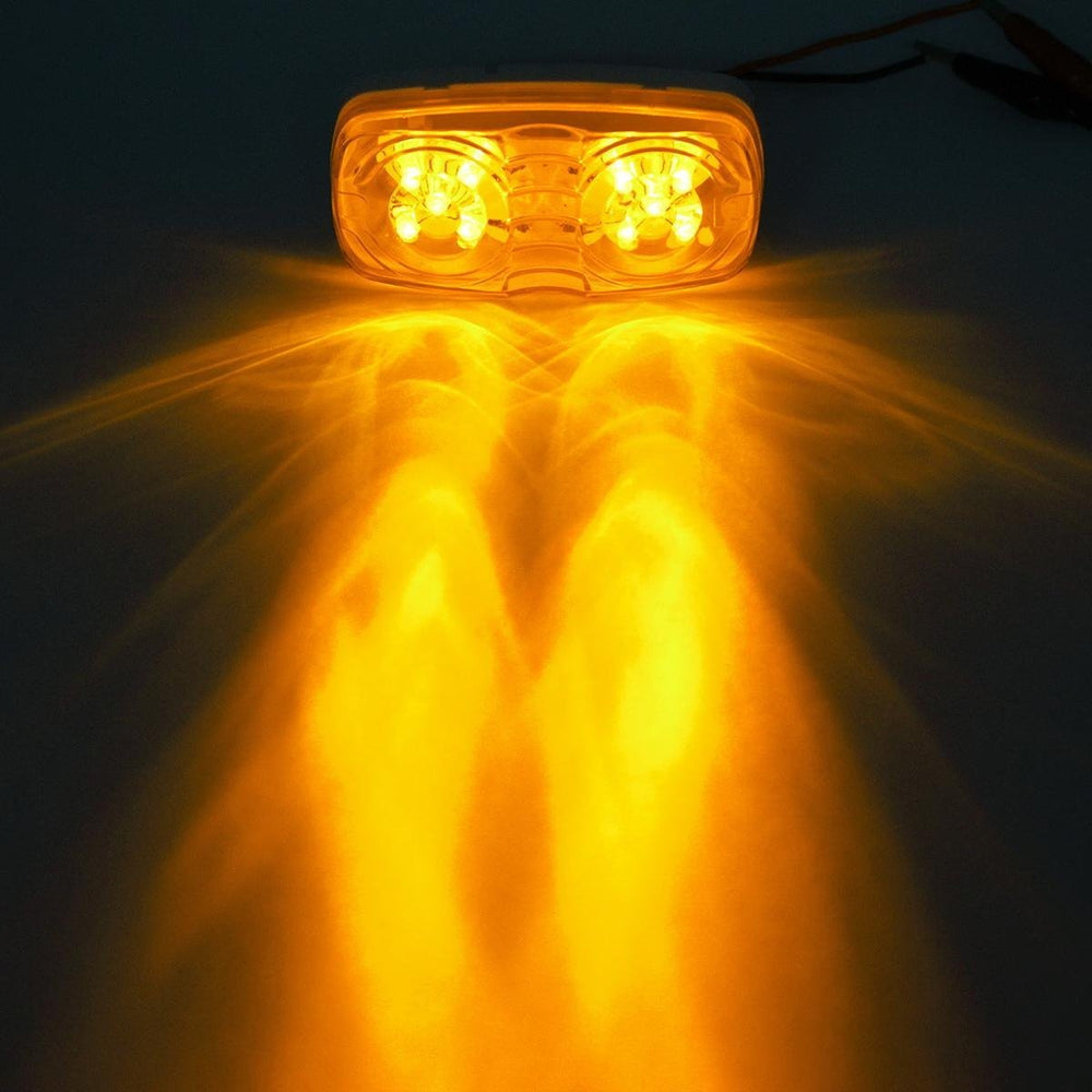 Partsam 10-pack amber marker lights provide complete fleet visibility upgrades.