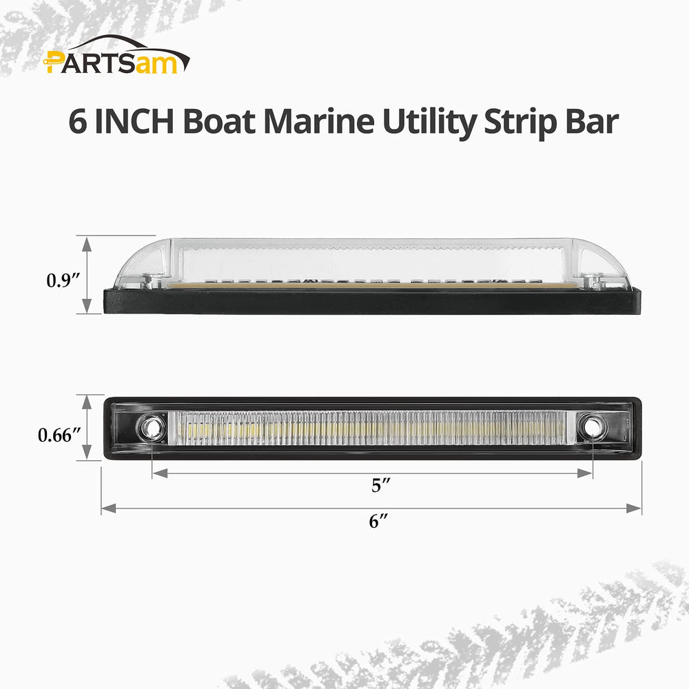 Partsam 12V RV camper LED strip for interior visibility