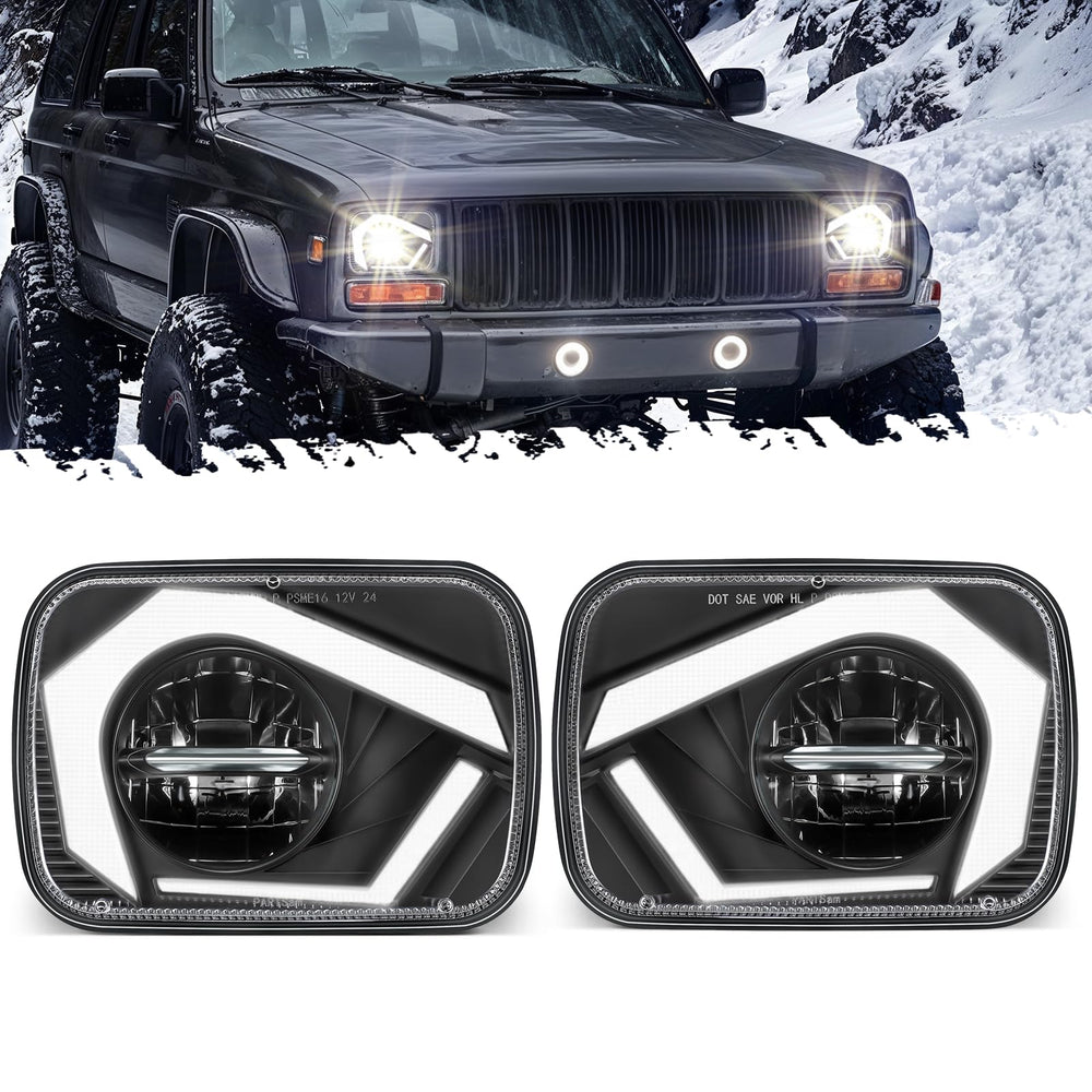 Partsam 2025 H6054 headlights with eagle eye design for bold road presence